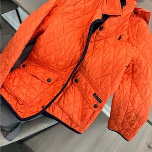 Boys orange ralph lauren jacket